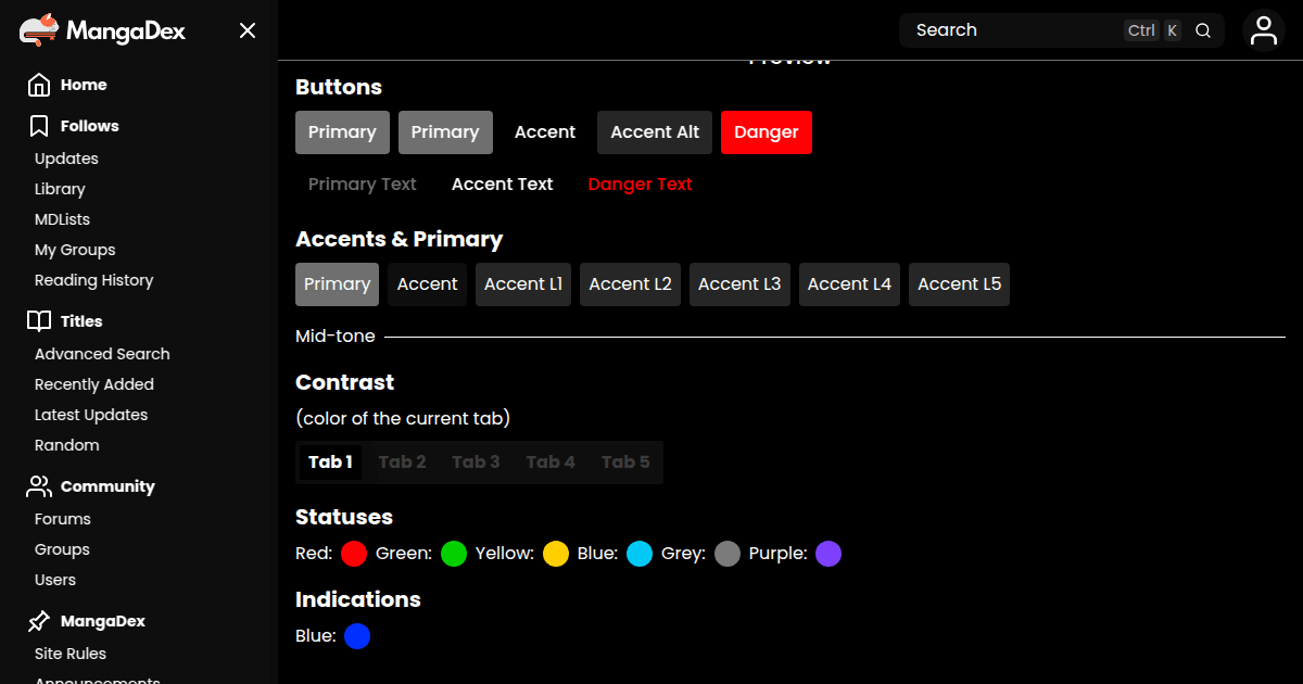 Simple Dark preview