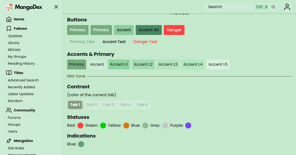 GreenDex v1 (Light Celadon) preview
